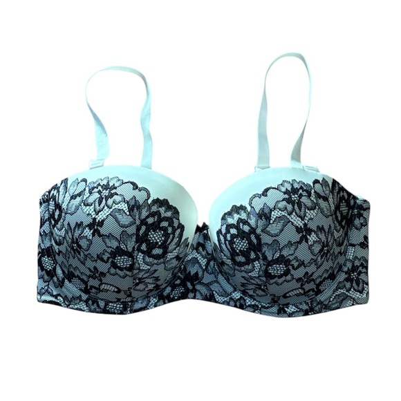 Torrid Push -Up convertible Bra, black white 36DD - Picture 1 of 6